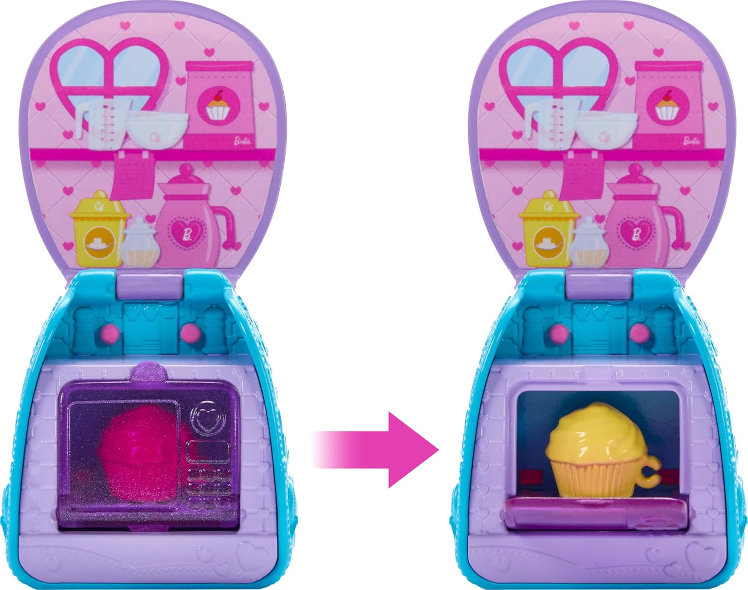 BARBIE SET DE JUEGO CHELSEA MOCHILA PARA HORNEAR CUPCAKES JBF46