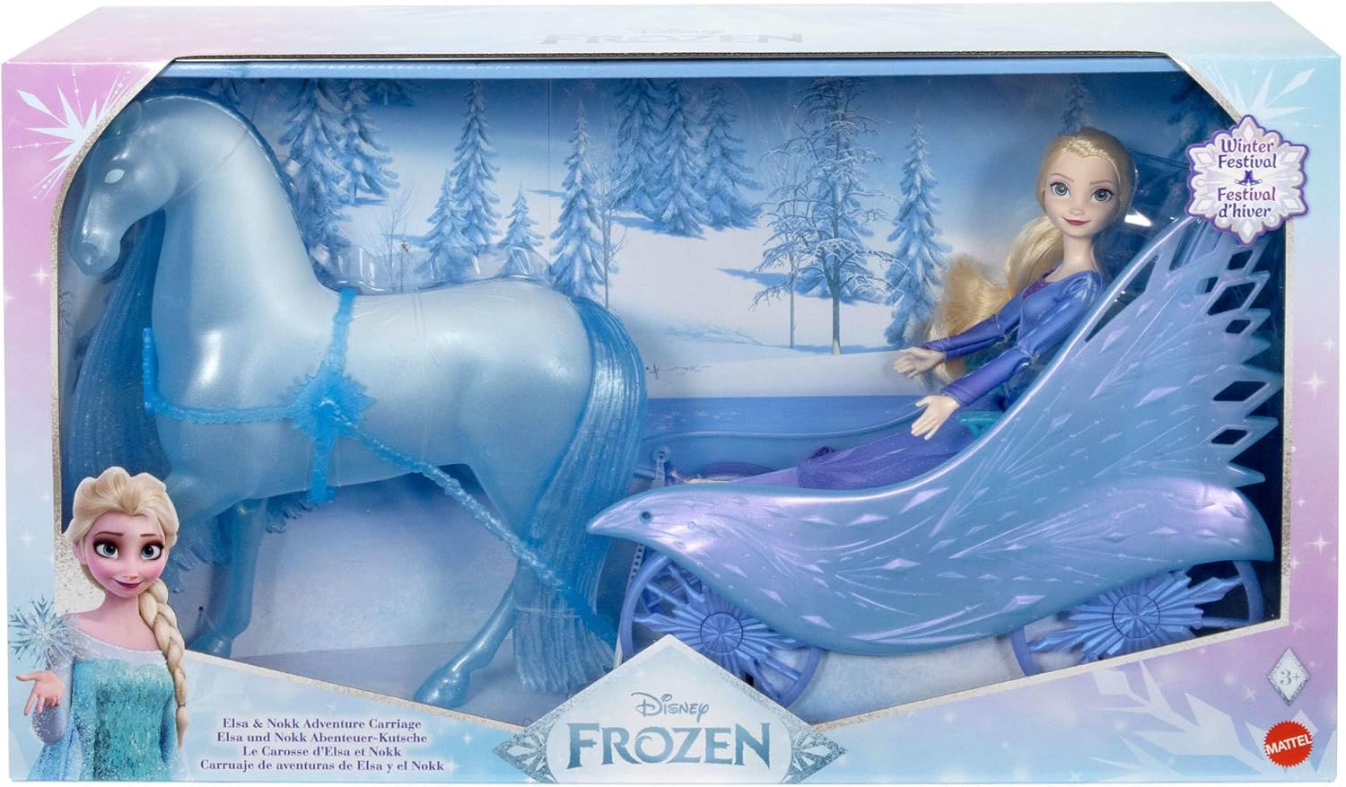 DISNEY FROZEN SET DE JUEGO ELSA Y CABALLO NOKK JBG56