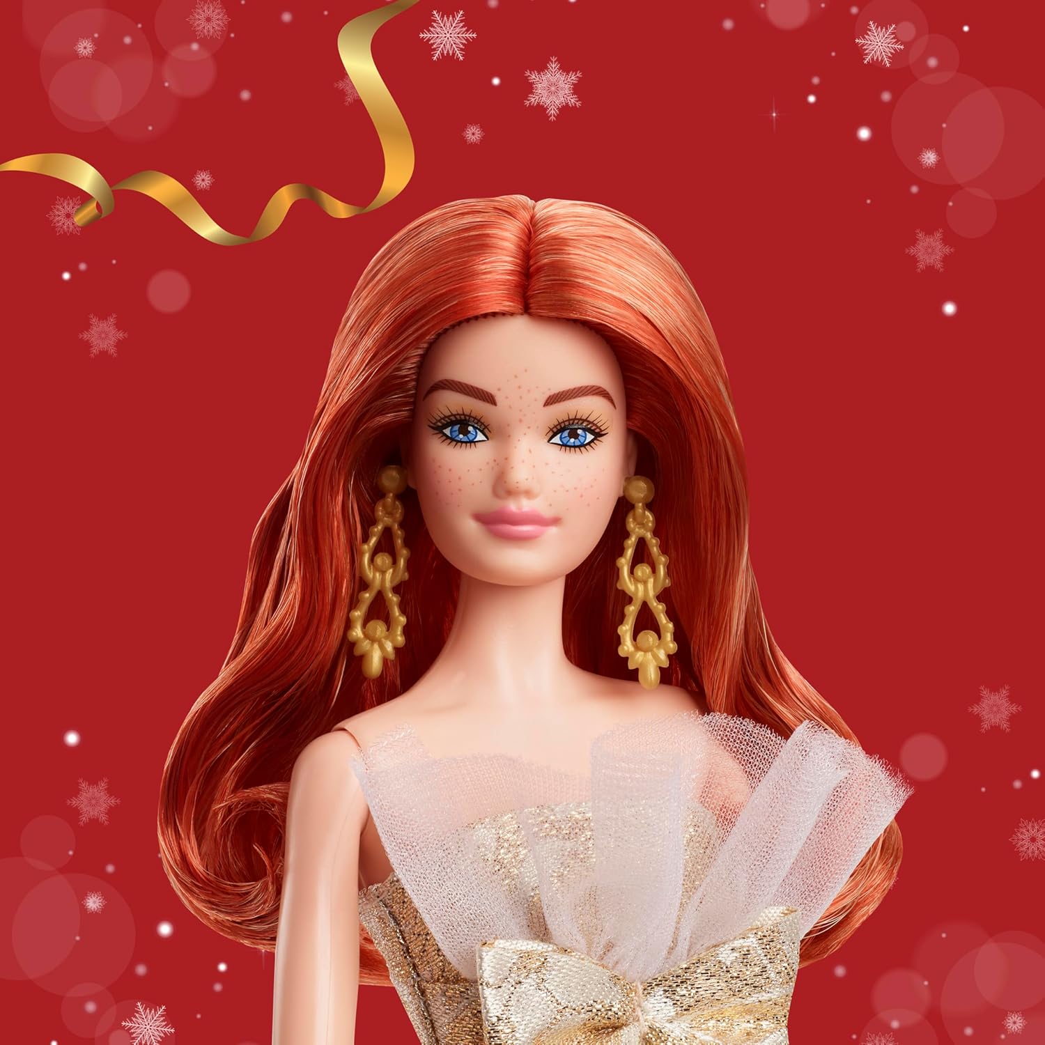 BARBIE SIGNATURE MUÑECA DE COLEC. HOLIDAY CABELLO CASTAÑO JBH97