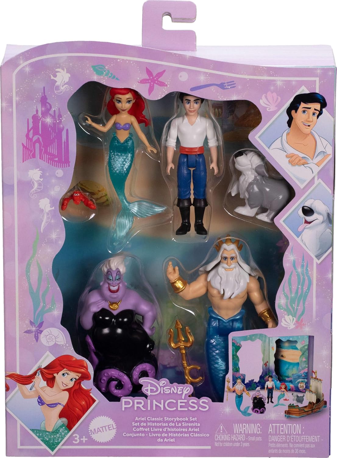 Disney Princesa Set De Juego Cuentos De Ariel Jbl32