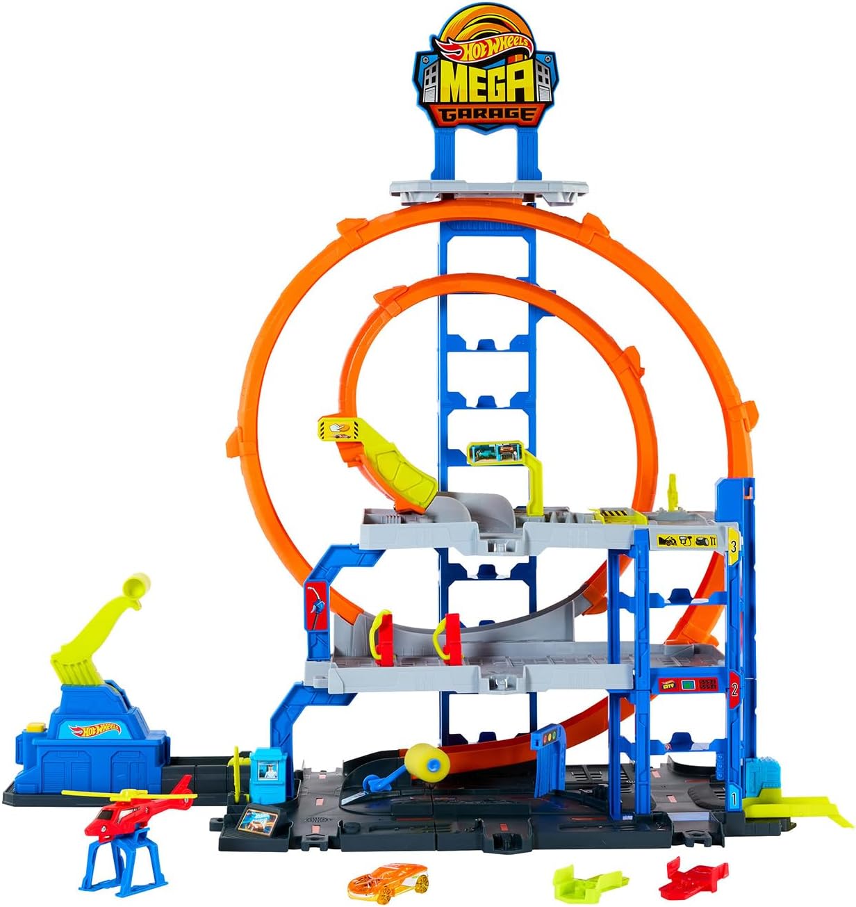 HW CITY PISTA DE JUGUETE MEGA GARAGE JBM74