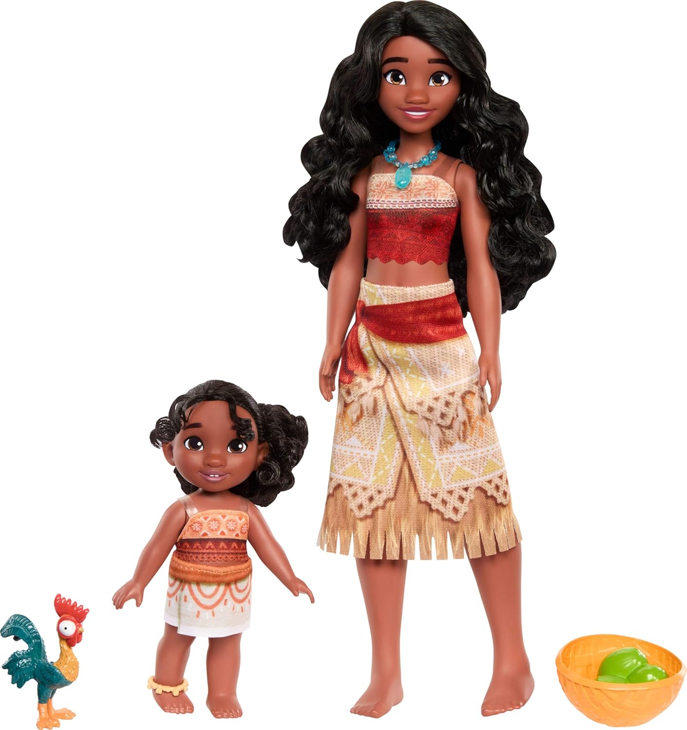 MOANA 2 MUÑECOS PAQUETE DE 2 MOANA Y SIMEA JBT41