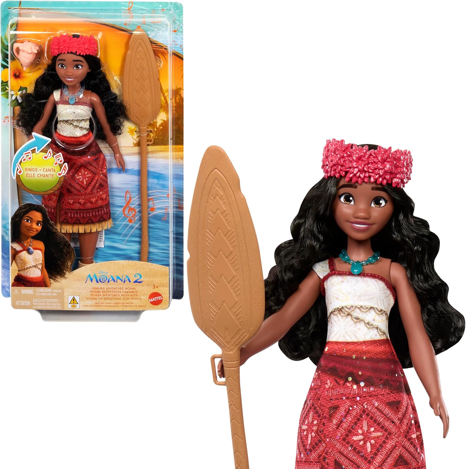 Moana 2 Muñeca Musical Para Niñas Jbt38