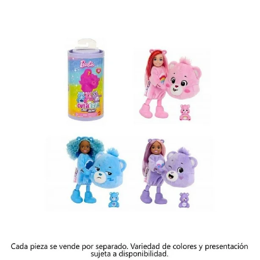 BARBIE CUTIE REVEAL MUÑECA CHELSEA OSITOS CARIÑOSITOS JCN97