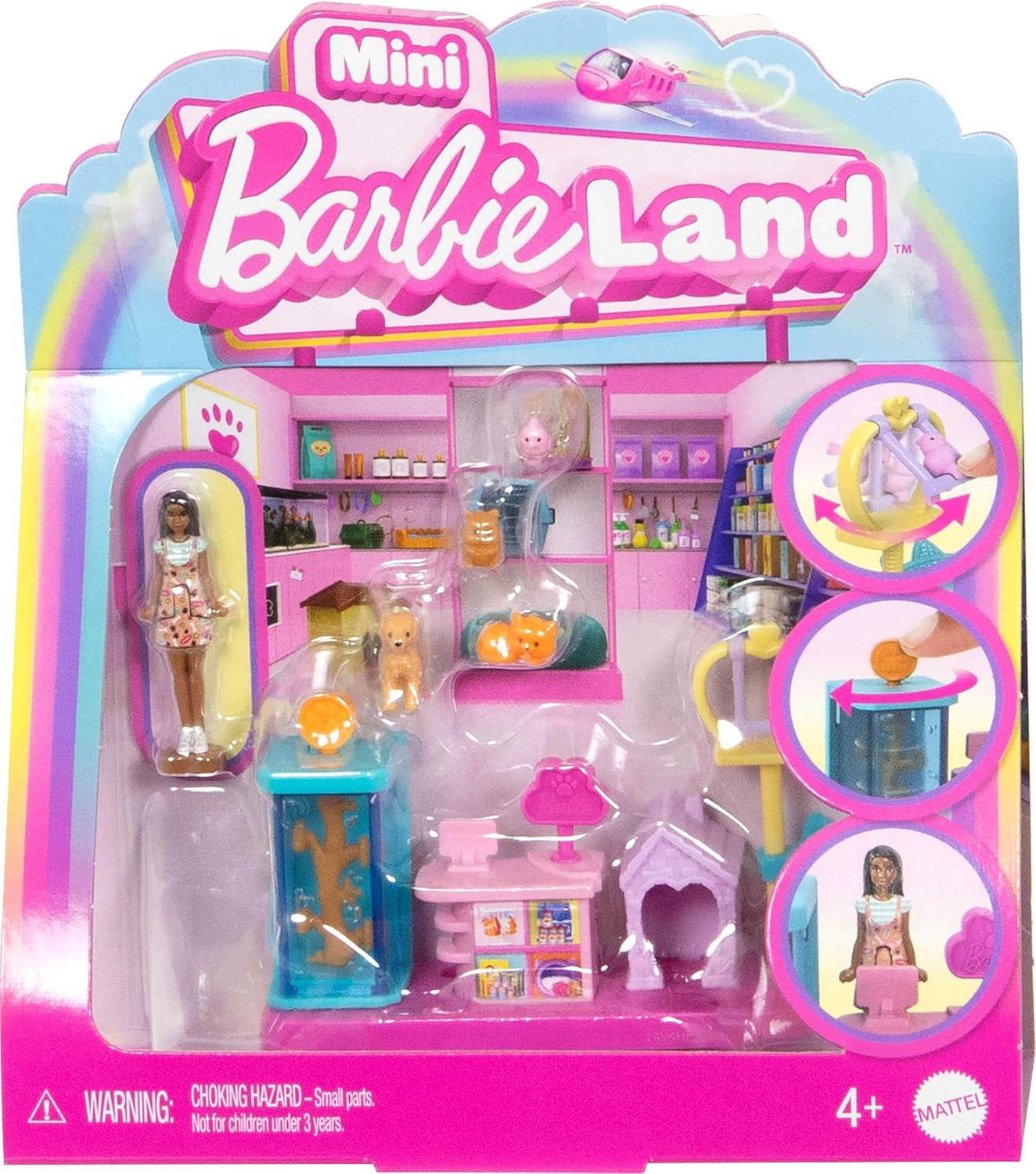 BARBIE MINI BARBIELAND SET DE JUEGO SETS JCR29