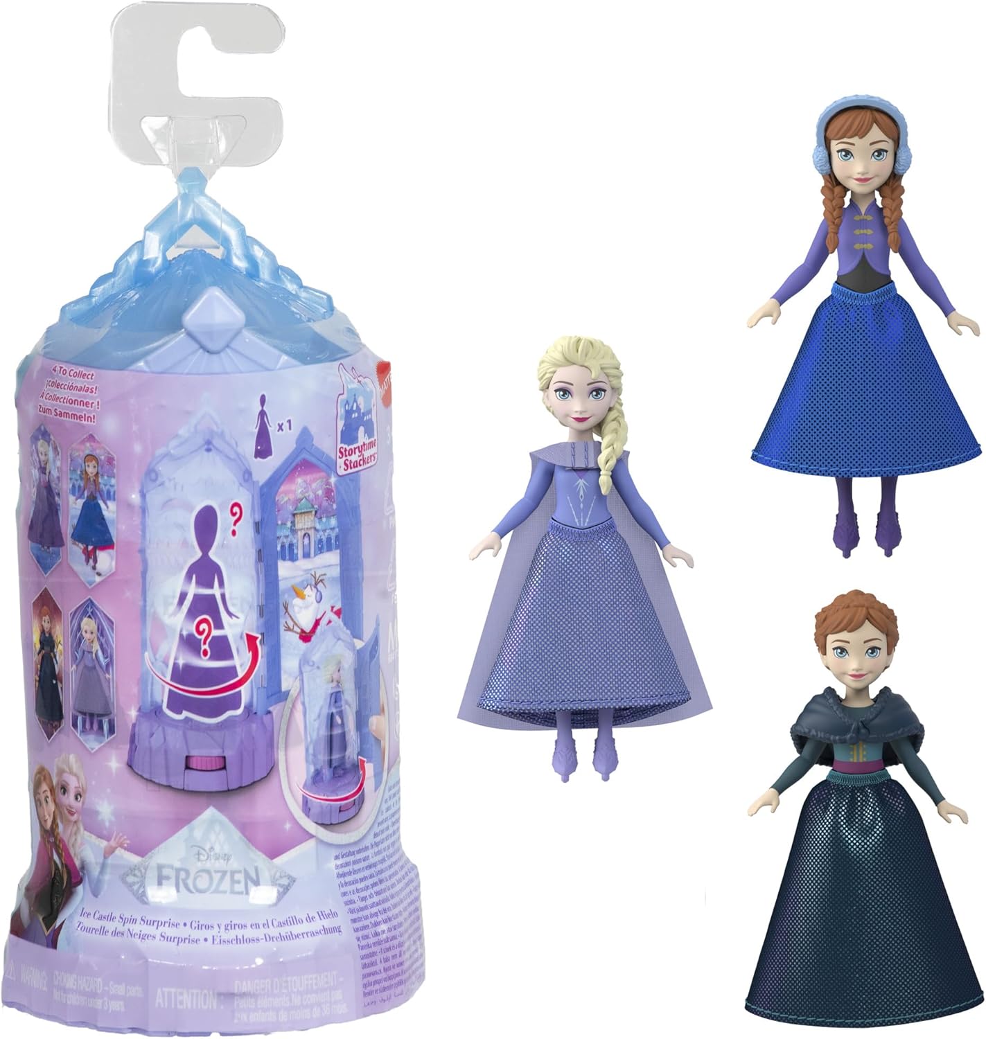 Dp Frozen Set De Juego Castillo De Hielo Spin Surprise Jcr90