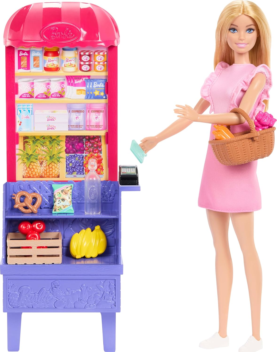 BARBIE RECETA DE LA AMISTAD DE TERESA SET DE SUPERMERCADO JCT05
