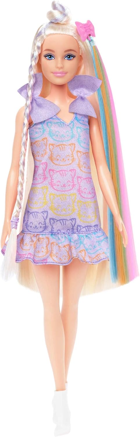 BARBIE SET DE JUEGO PEINADOS DIVERTIDOS CABELLO RUBIO JCT72