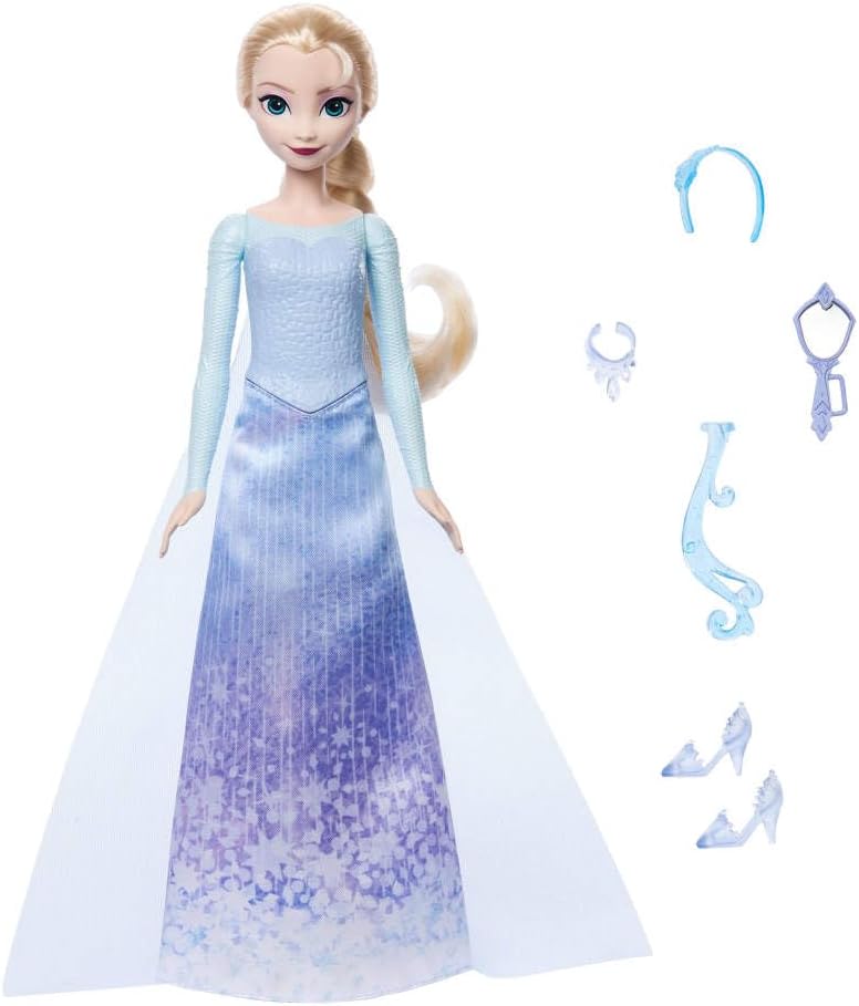DISNEY FROZEN MUÑECA SPIN AND REVEAL ELSA JBG59