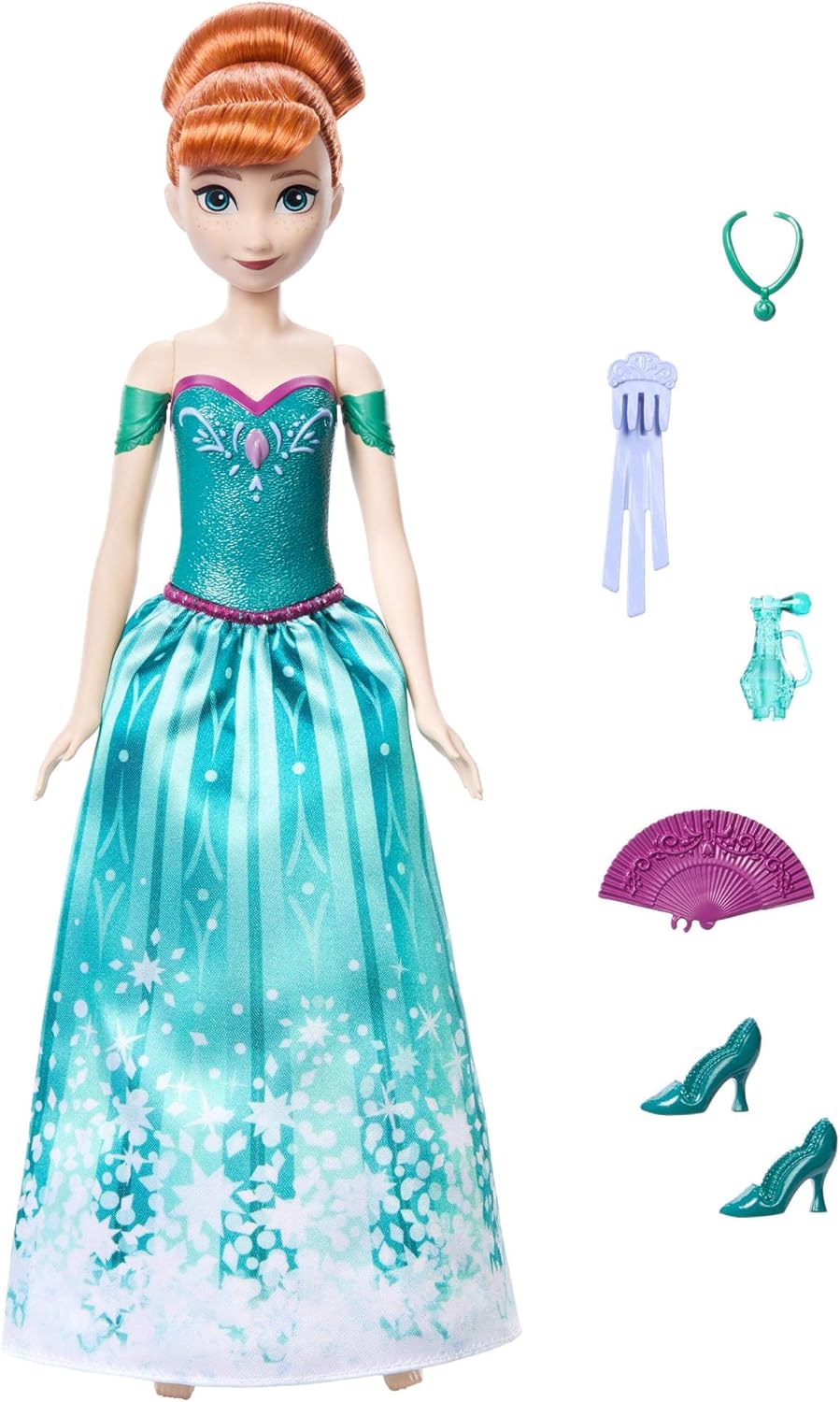 DISNEY FROZEN MUÑECA SPIN AND REVEAL ANNA JBG60