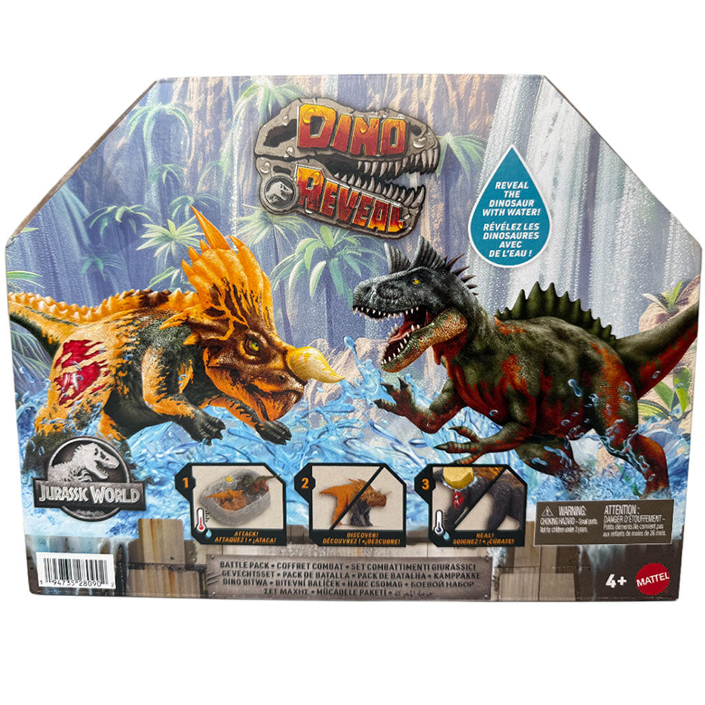 JW DINOSAURIO DINO REVEAL PAQUETE DE BATALLA JDC59