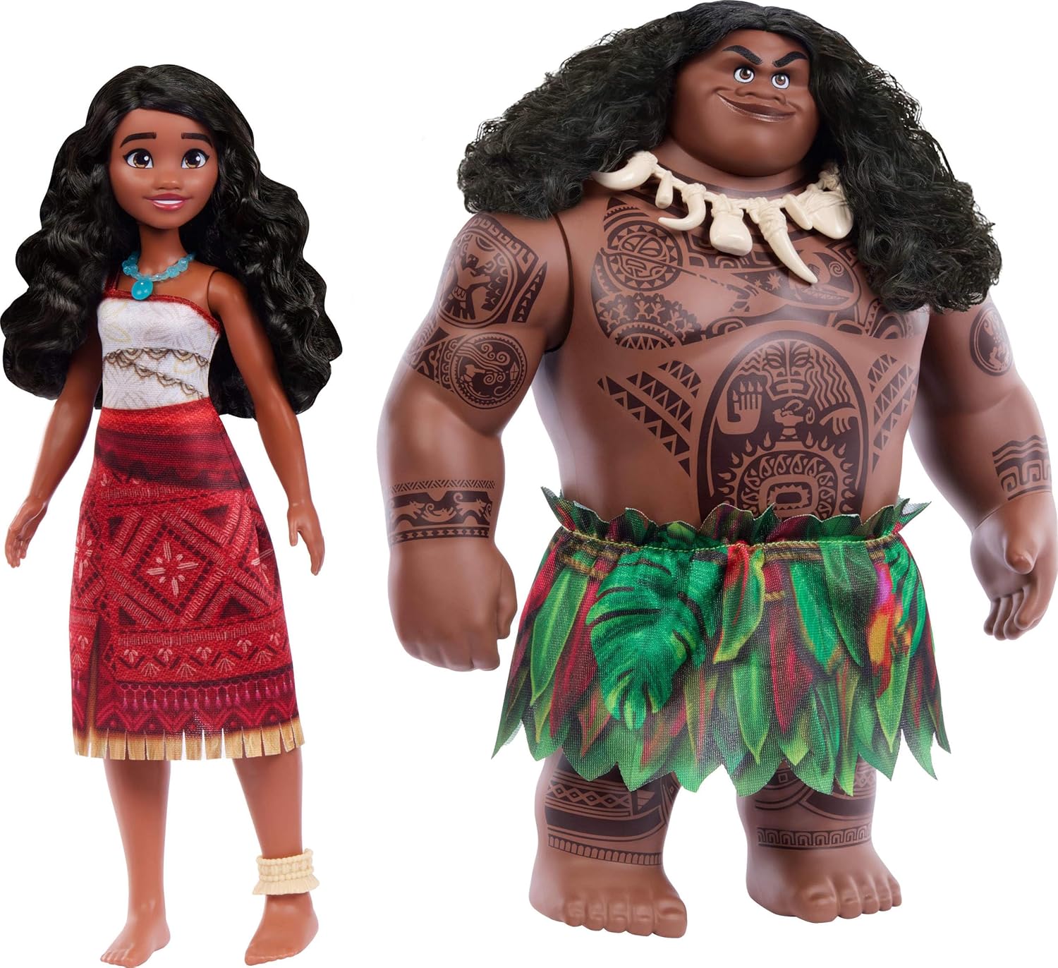 MOANA 2 MUÑECOS MOANA Y MAUI JDD42