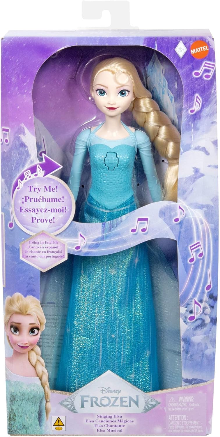 DISNEY FROZEN MUÑECA ELSA MUSICAL "LIBRE SOY" JDX44