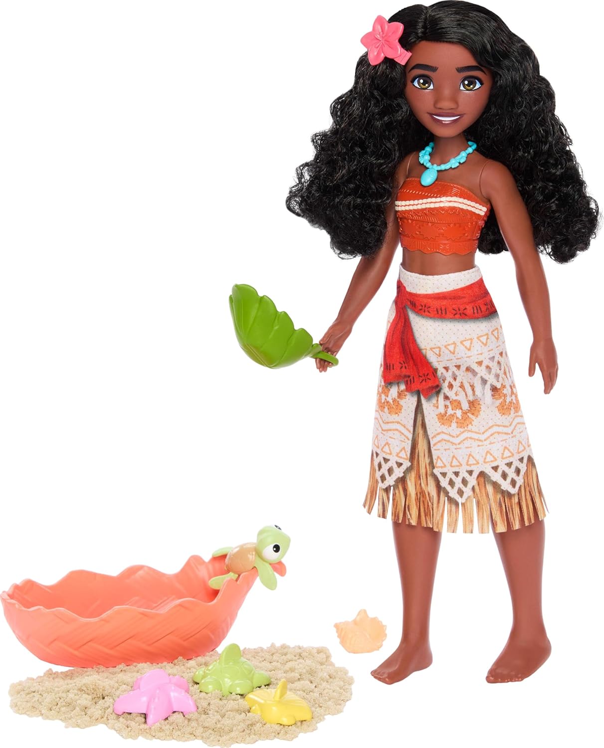 DISNEY PRINCESA SET DE JUEGO MOANA CON TORTUGA BEBÉ JFC40