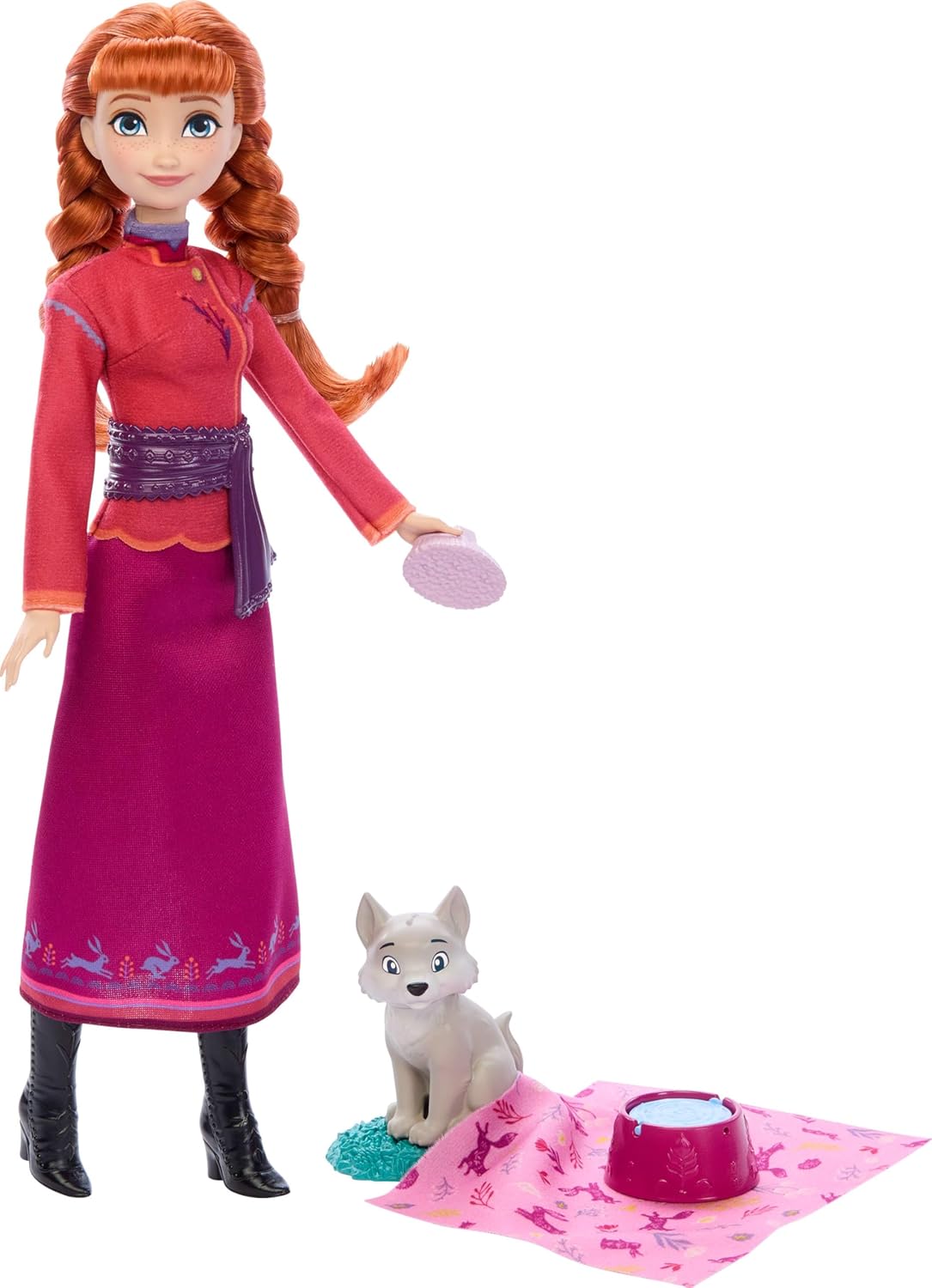 DISNEY FROZEN SET DE JUEGO ANNA CON ZORRO BEBÉ JFG17
