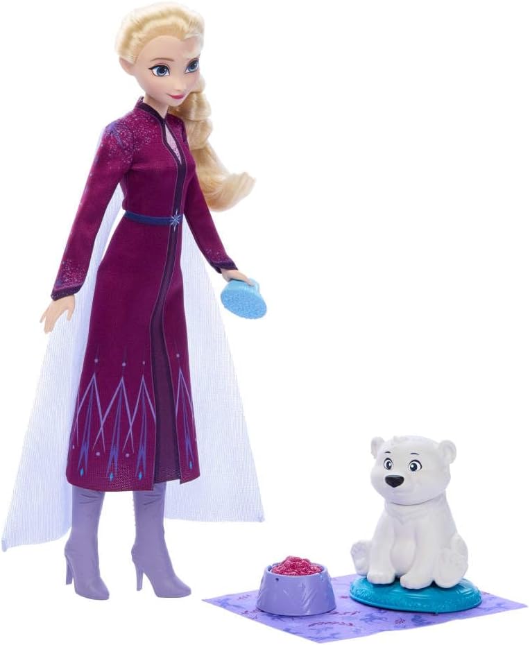 DISNEY FROZEN SET DE JUEGO ELSA CON OSO BEBÉ JFG16