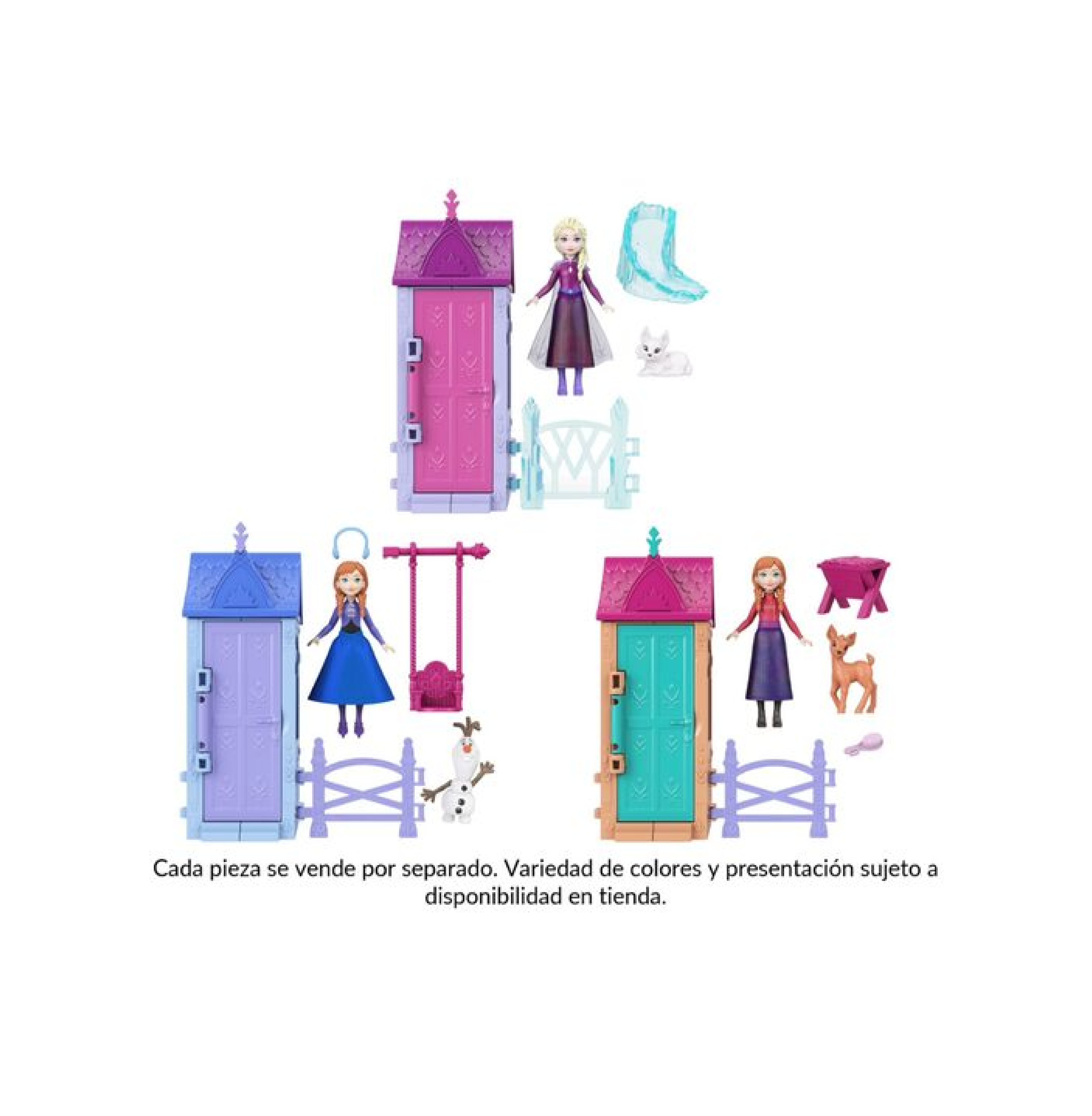 DISNEY FROZEN SET DE JUEGO VILLA ARENDELLE APILABLE JFG24