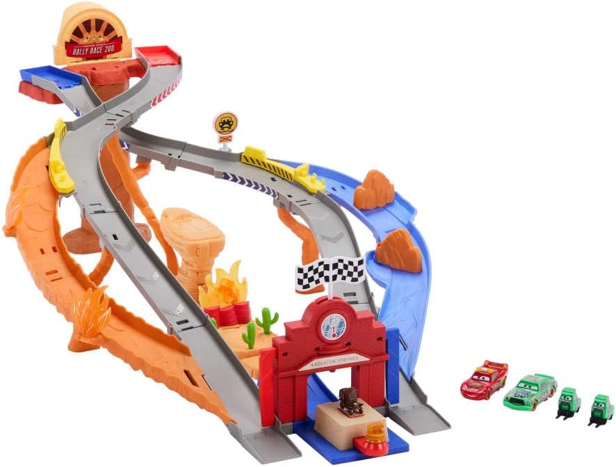 CARS PISTA DE JUGUETE PISTA CARRERA AL RESCATE JFL57