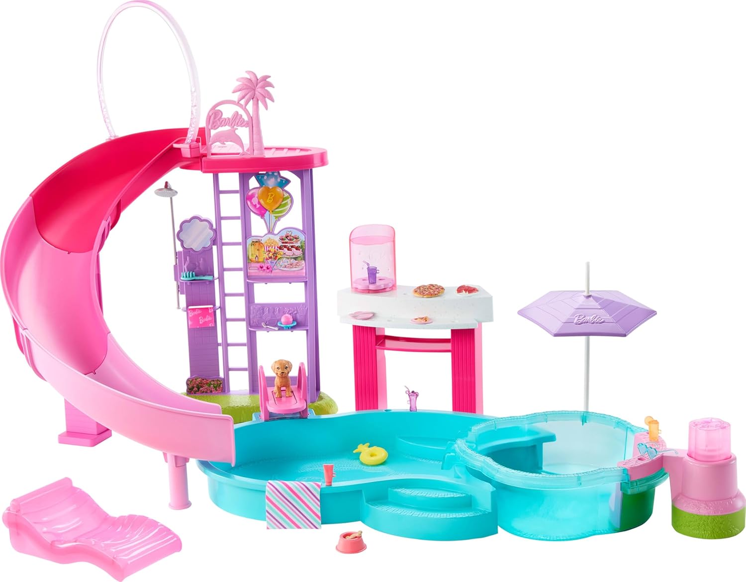 BARBIE SET DE JUEGO PISCINA DE LOS SUEÑOS JFP01