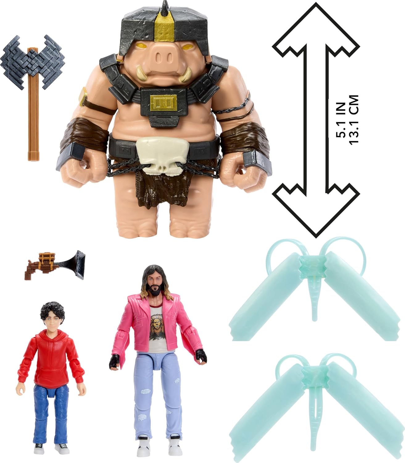 MINECRAFT LA PELÍCULA FIGURA DE ACCIÓN PAQUETE ESCAPE ÉPICO JFR69