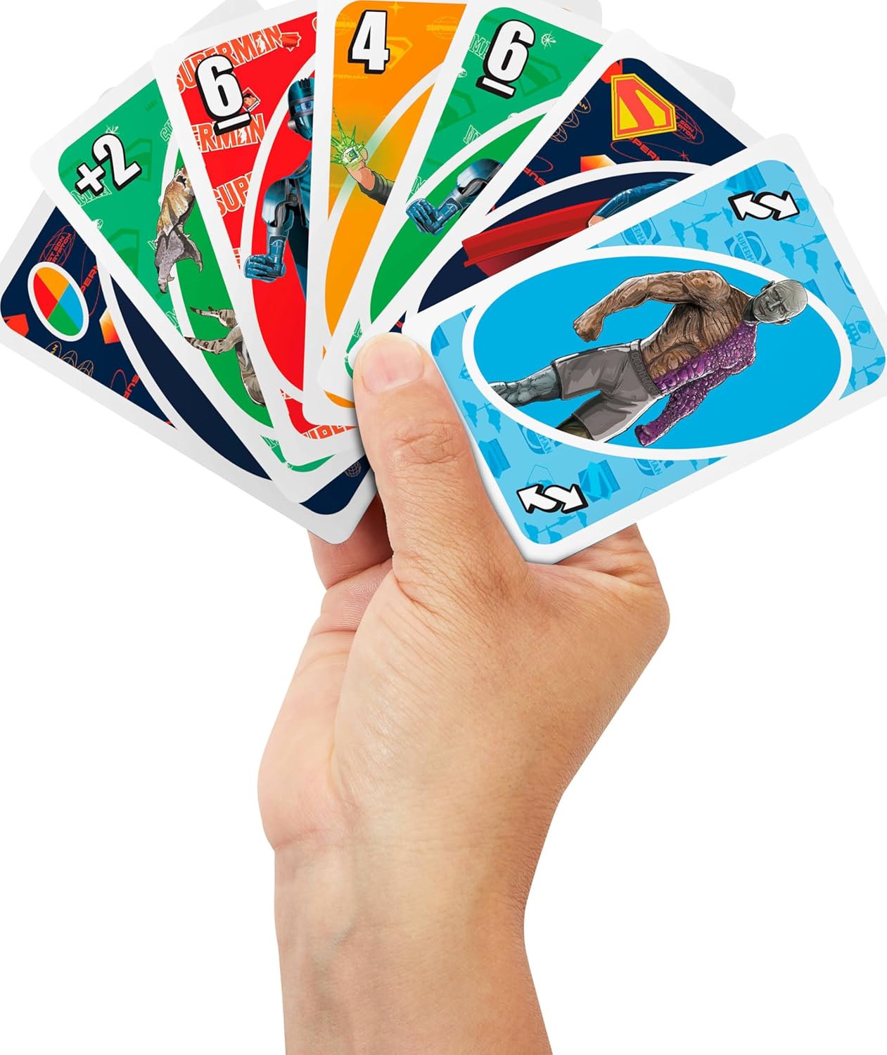 UNO JUEGO DE CARTAS SUPERMAN PARA NIÑOS JFT29