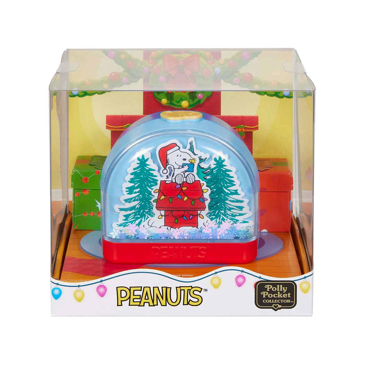 POLLY POCKET COLLECTOR SET COMPACTO PEANUTS HOLIDAY JFV05