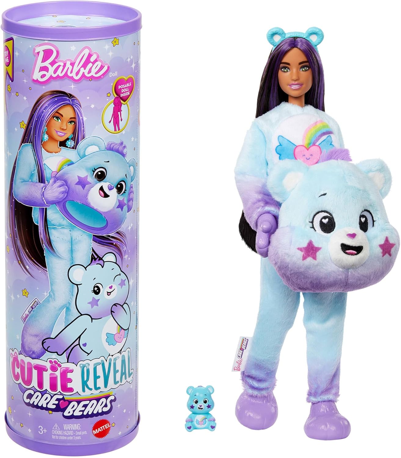 BARBIE MUÑECA OSITOS CARIÑOSITOS OSO SUEÑOS BRILLANTES JFV61