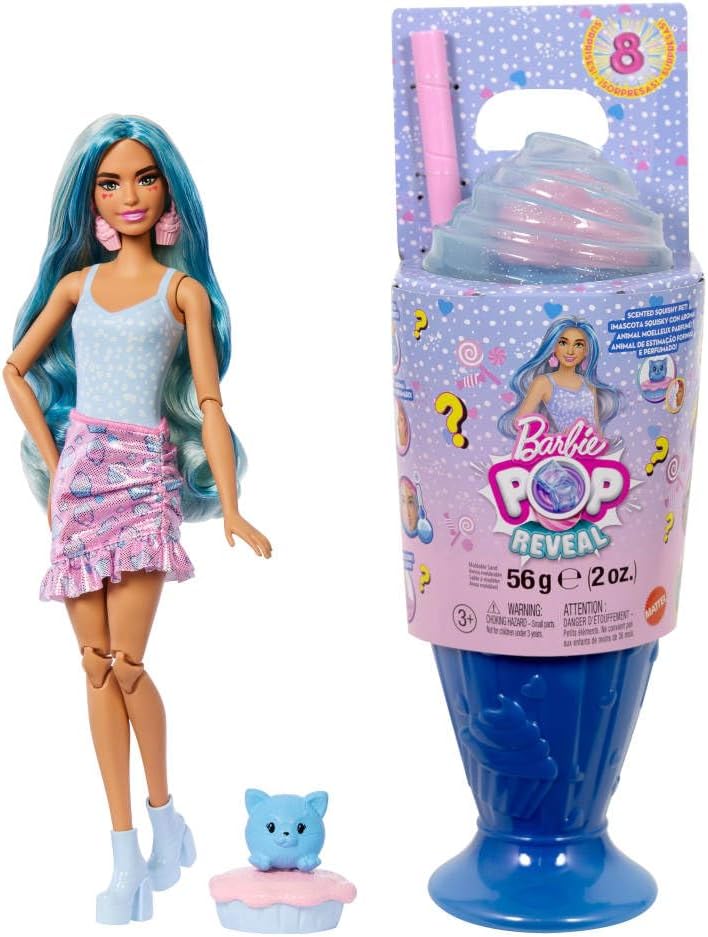 BARBIE POP REVEAL MUÑECA DULCES SORPRESAS JFY00