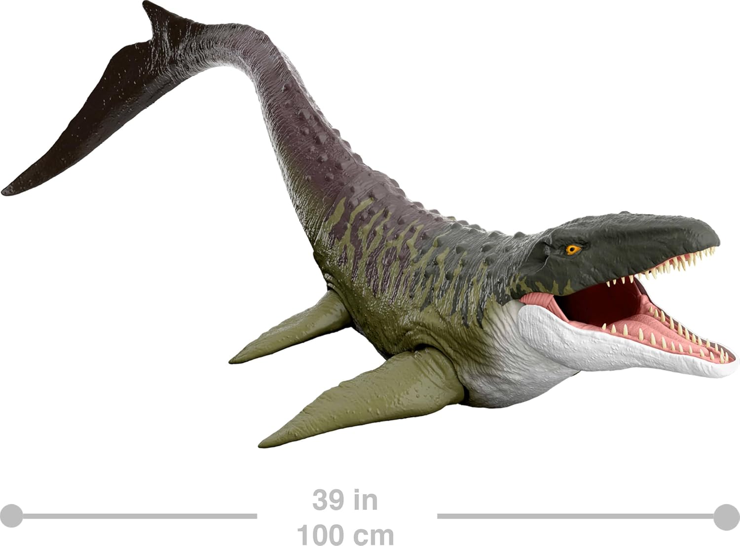 JURASSIC WORLD DINOSAURIO REBIRTH SUPER COLOSSAL MOSASAURUS JGB51