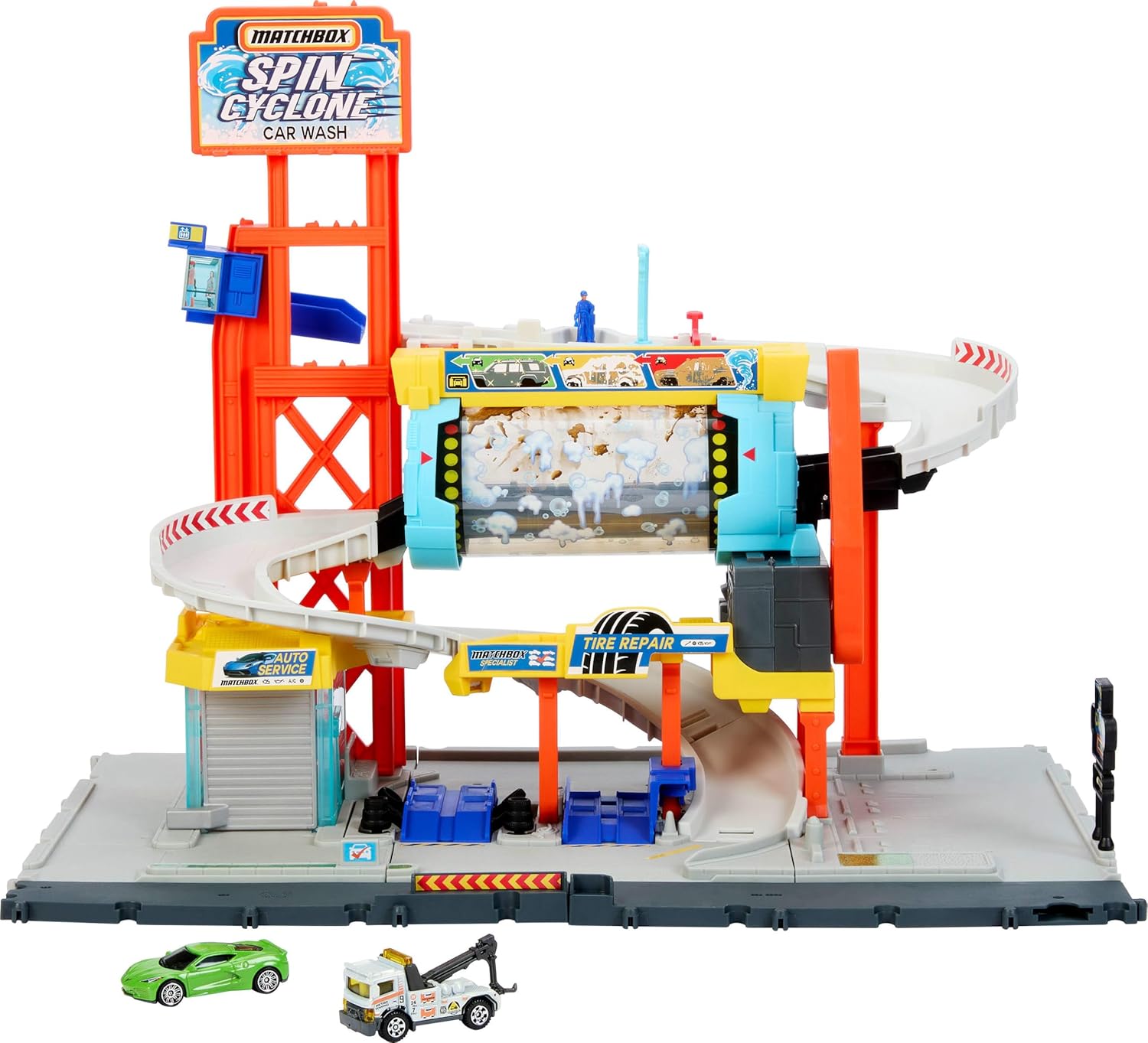 MBX SET DE JUEGO SET SÚPER AUTO CENTER JGB68