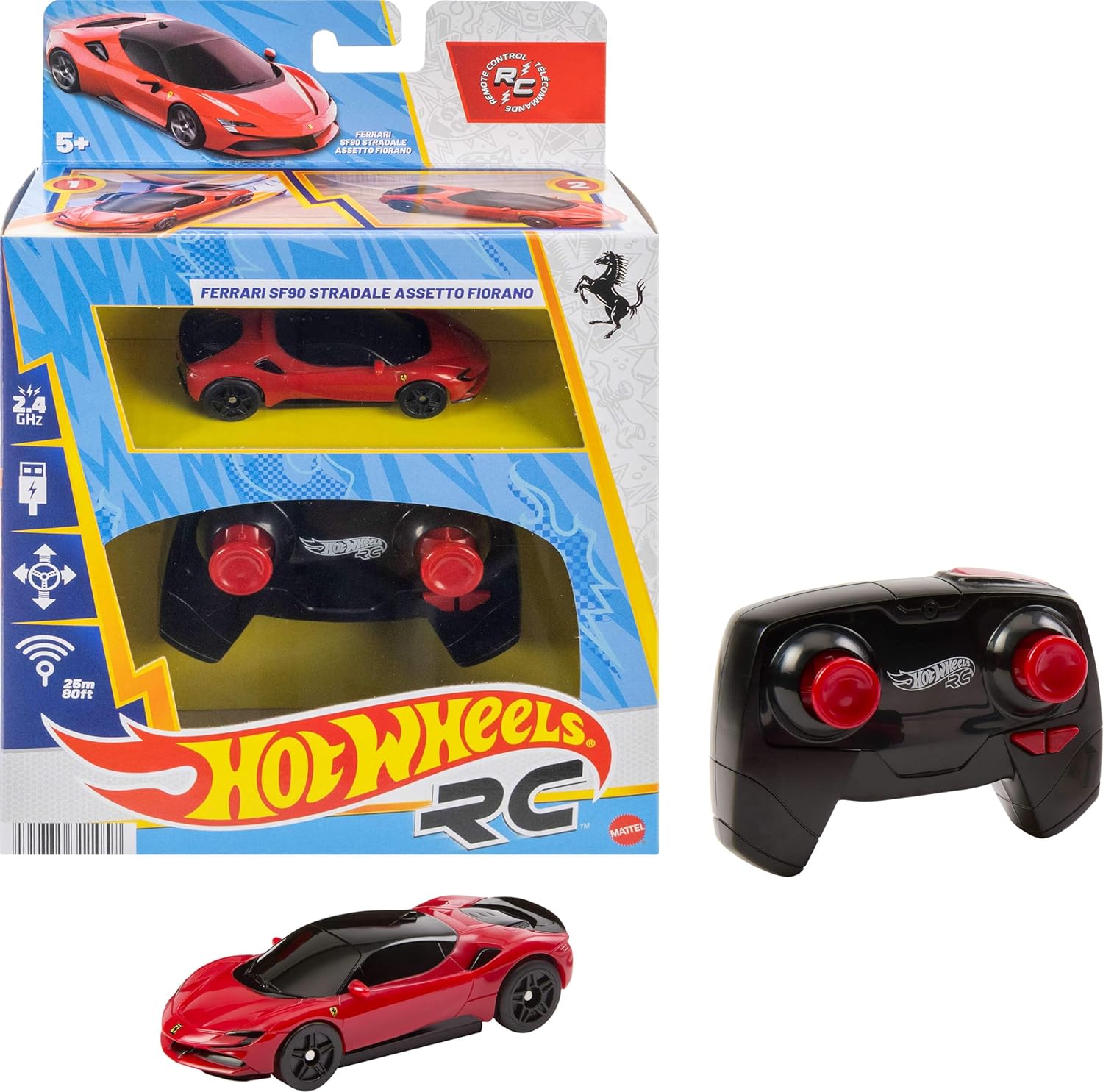 HW VEHiCULO A CONTROL REMOTO ROSSO ESCALA 1 64 JGD09