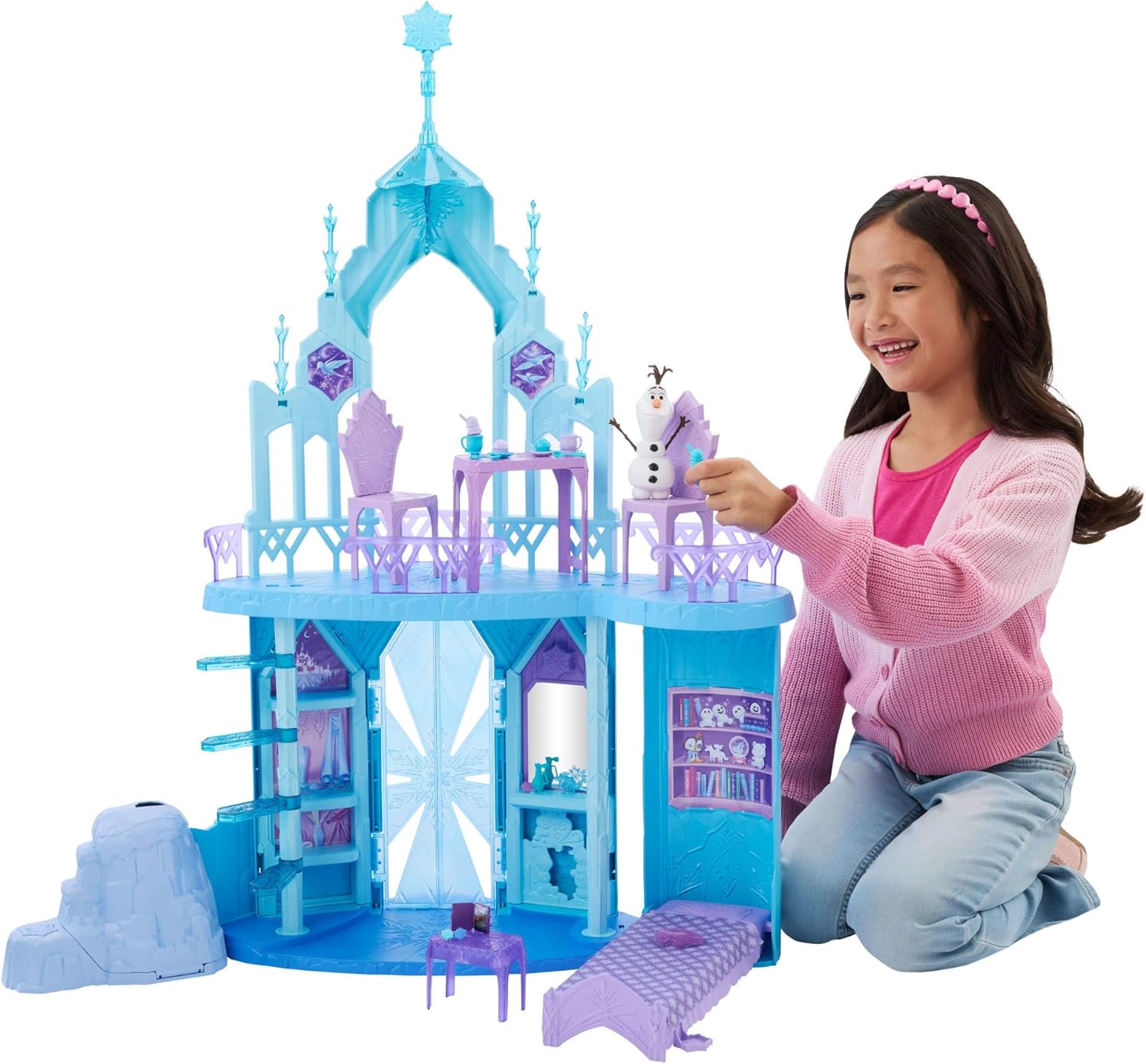 DISNEY FROZEN CASA DE MUÑECAS CASTILLO DE HIELO JGG41