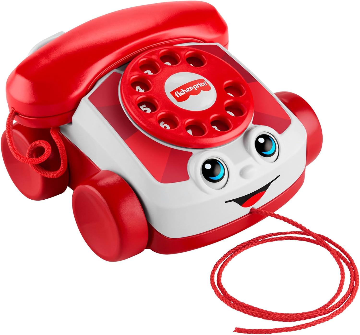 FISHER-PRICE JUGUETE PARA BEBÉS TELÉFONO PARLANCHÍN ROJO JGG97