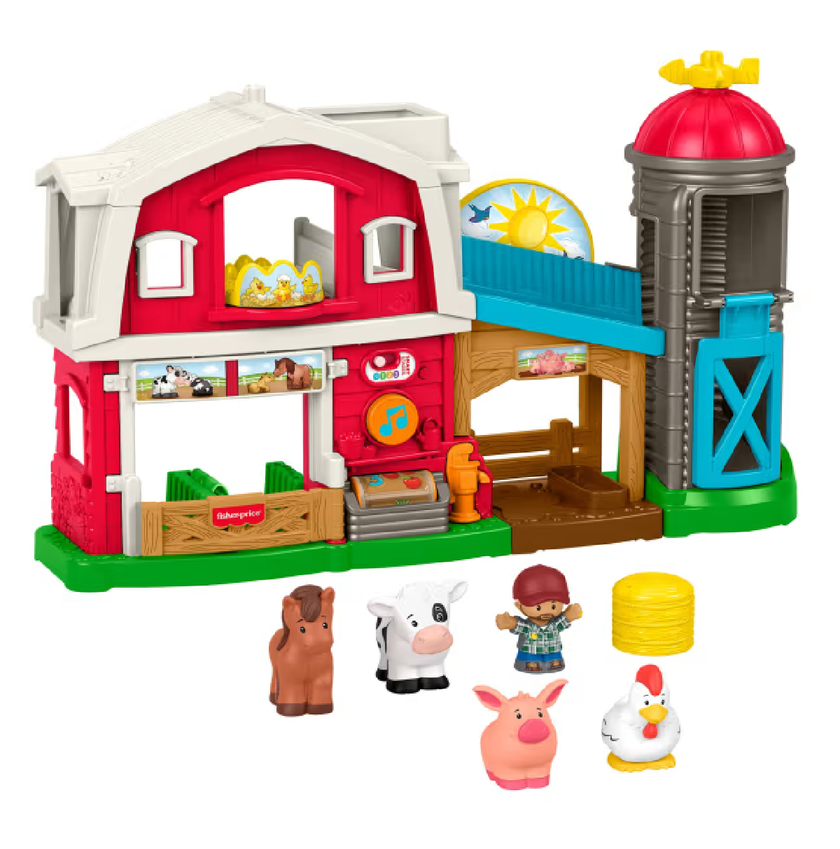 LITTLE PEOPLE JUGUETE PARA BEBÉS ANIMALITOS EN LA GRANJA JGX07
