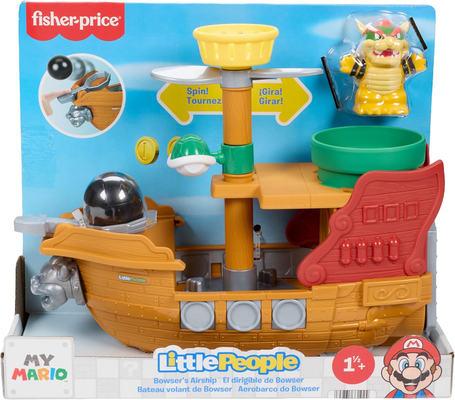 LP NINTENDO BARCO BOWSER SUPER MARIO JHG62
