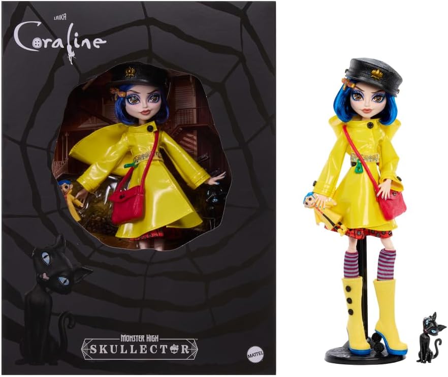 MH CORALINE MUÑECA SKULLECTOR COLECCIÓN JHK65