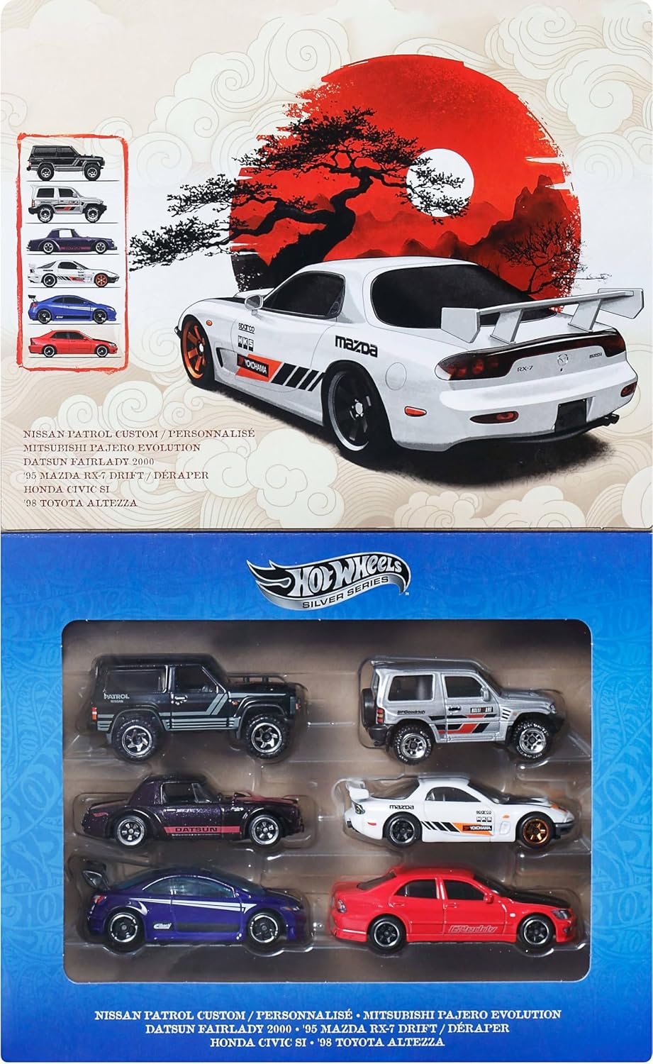 HW COLLECTOR PAQUETE CALLES DE JAPON JLB23