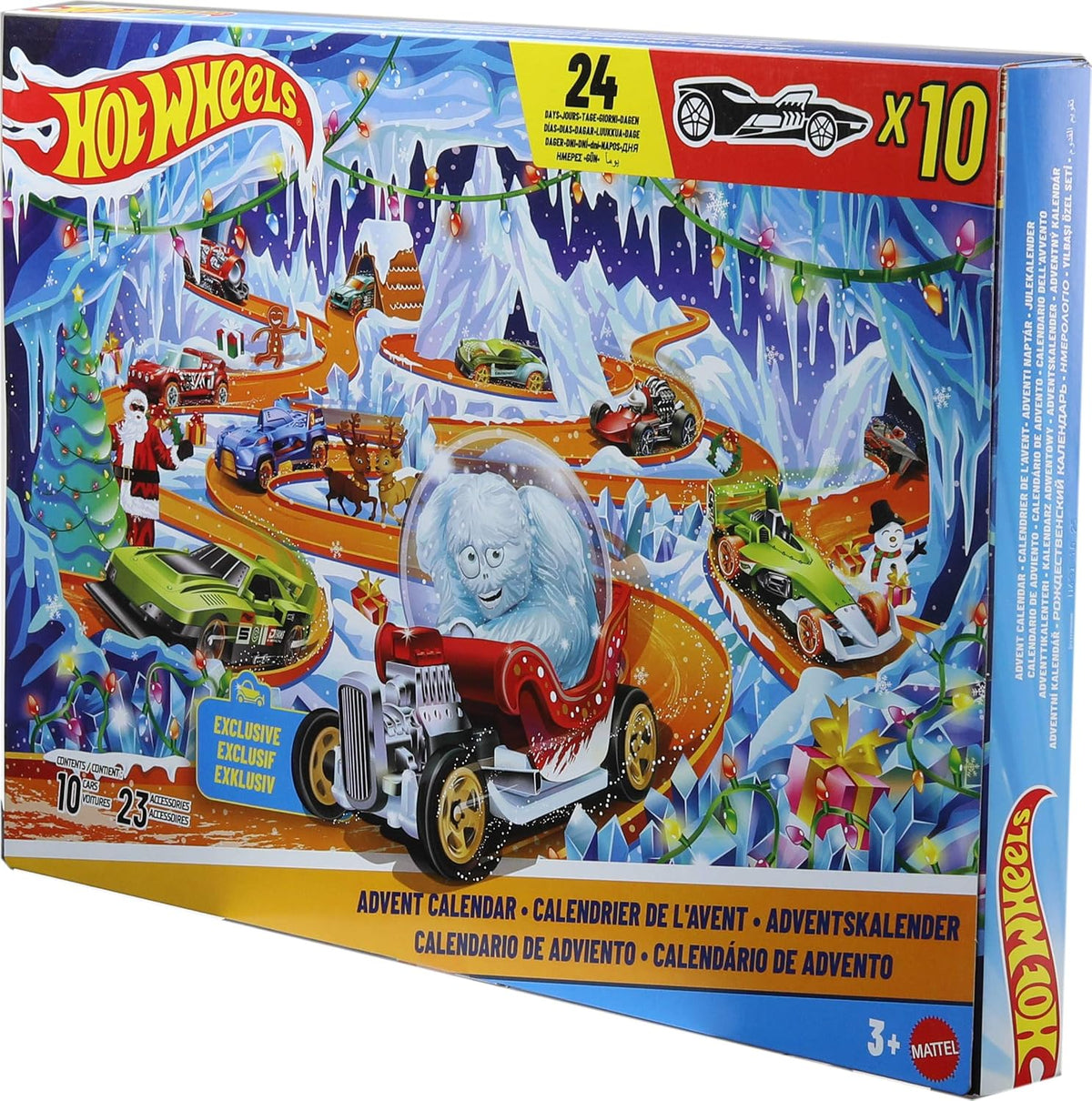 HW DIECAST CALENDARIO DE ADVIENTO JLG41