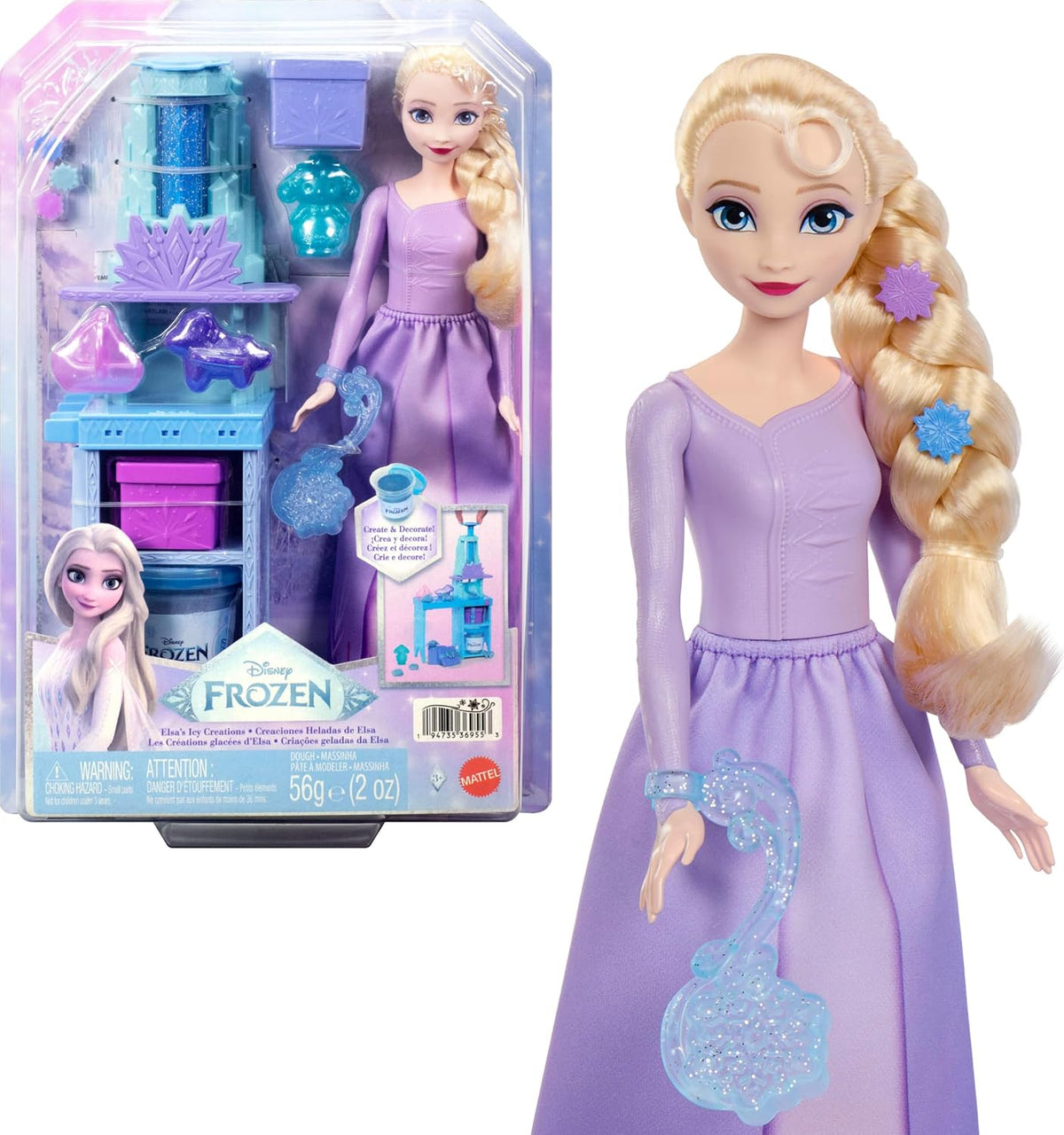 FROZEN SET DE JUEGO DE ELSA Y ACCESORIOS JLV22