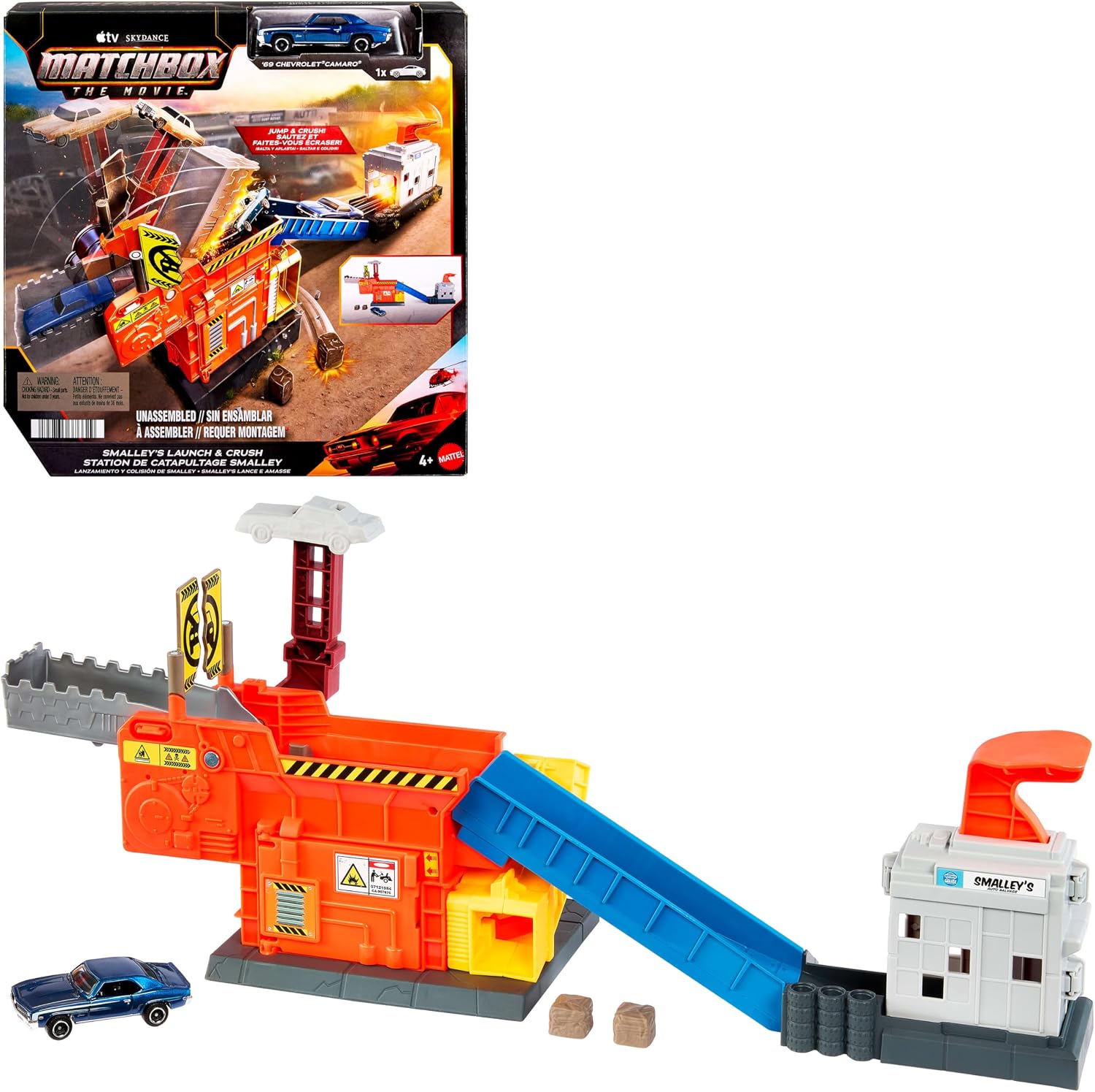 Matchbox The Movie Crusher Playset JMG56