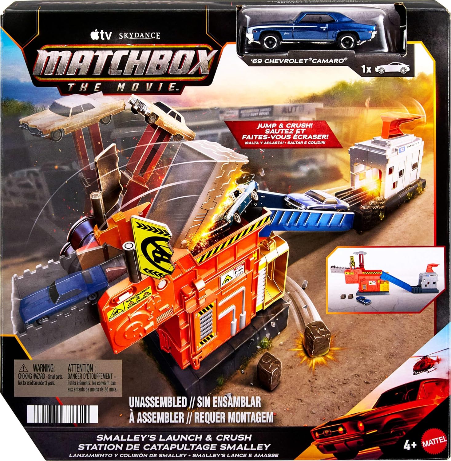 Matchbox The Movie Crusher Playset JMG56