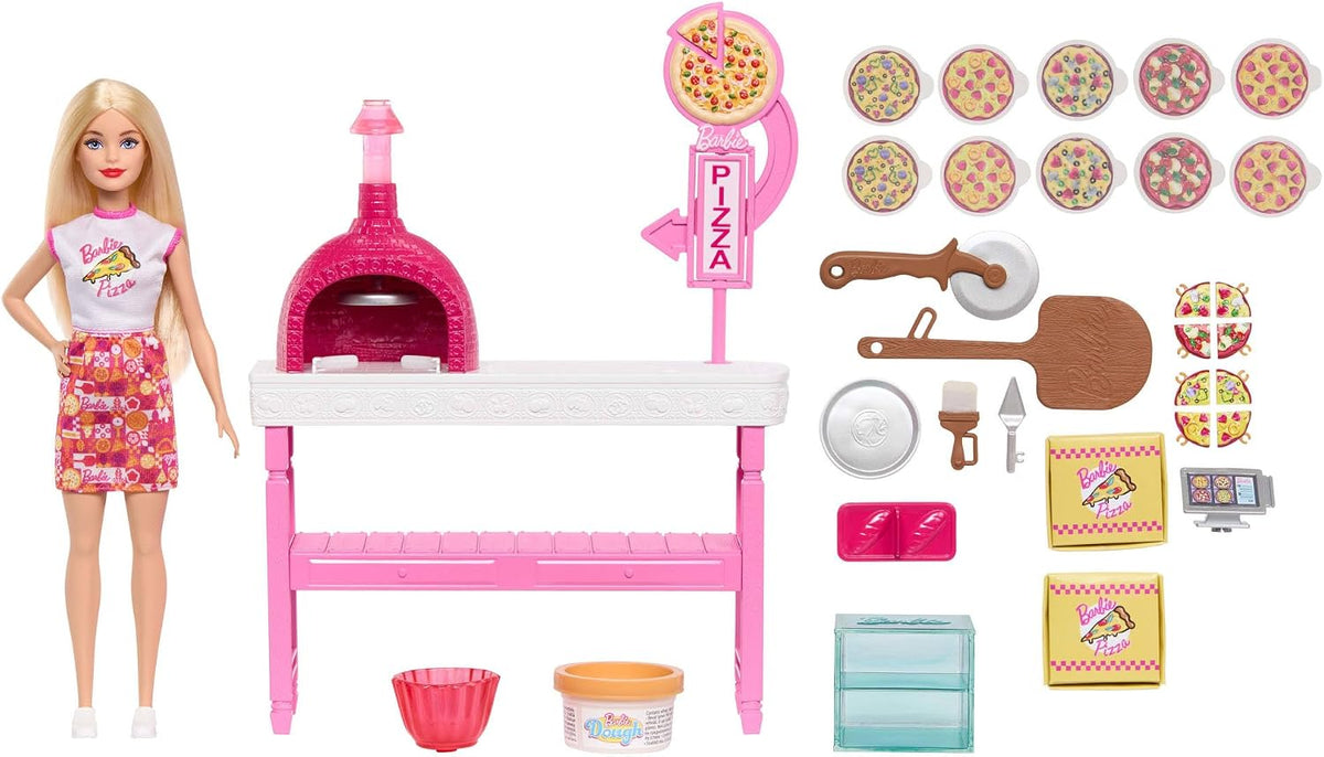Barbie Set de Juego Pizzeria JMK21