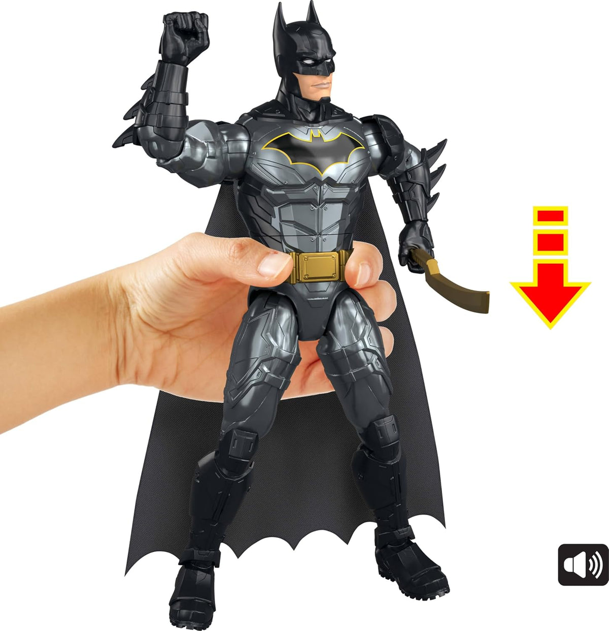 DC BATMAN CON SONIDOS FIGURA 12 PUL JMN71