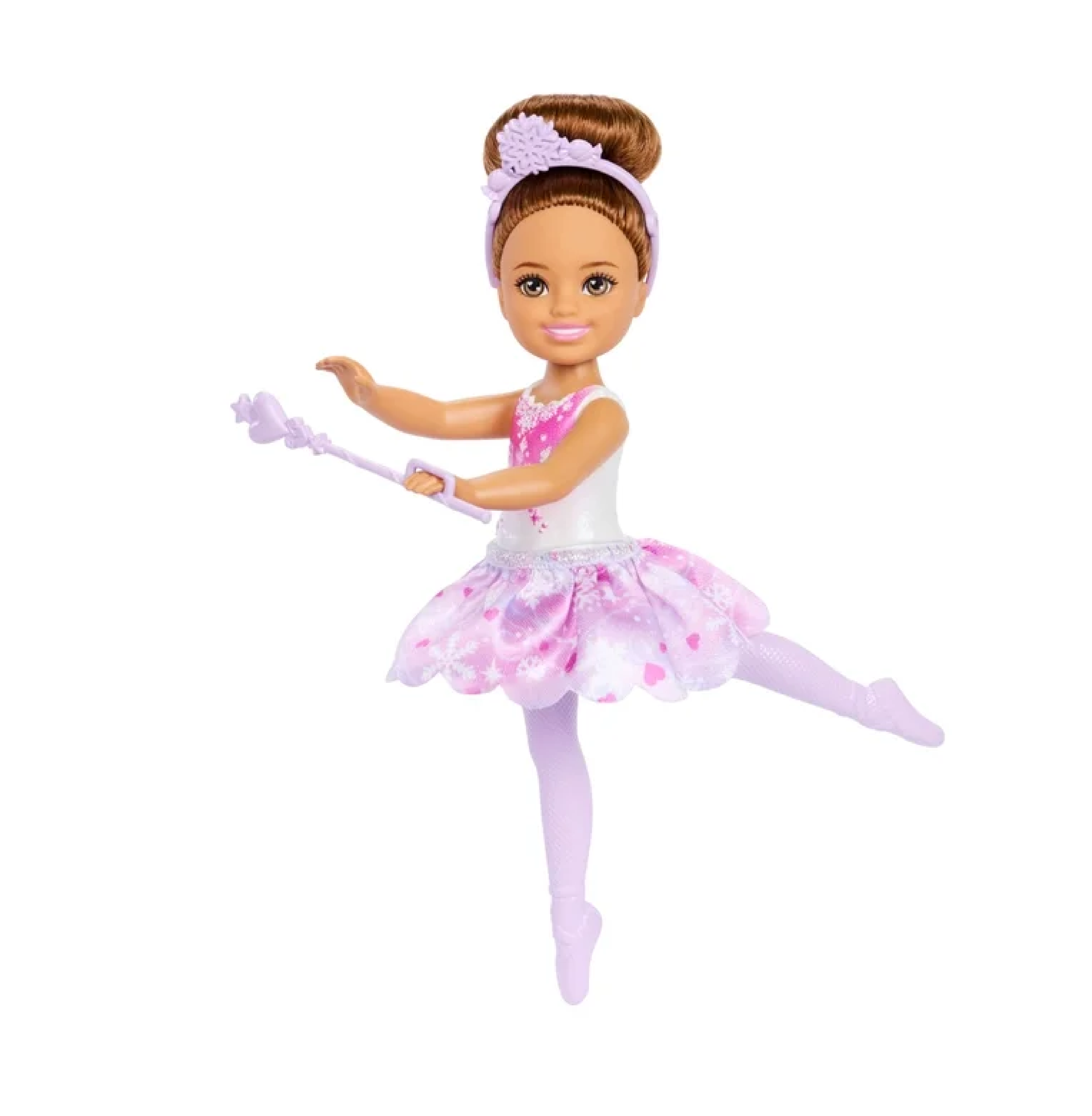 BARBIE FANTASÍA EL CASCANUECES CHELSEA HADA DE LA NIEVE SURTIDO JMY99