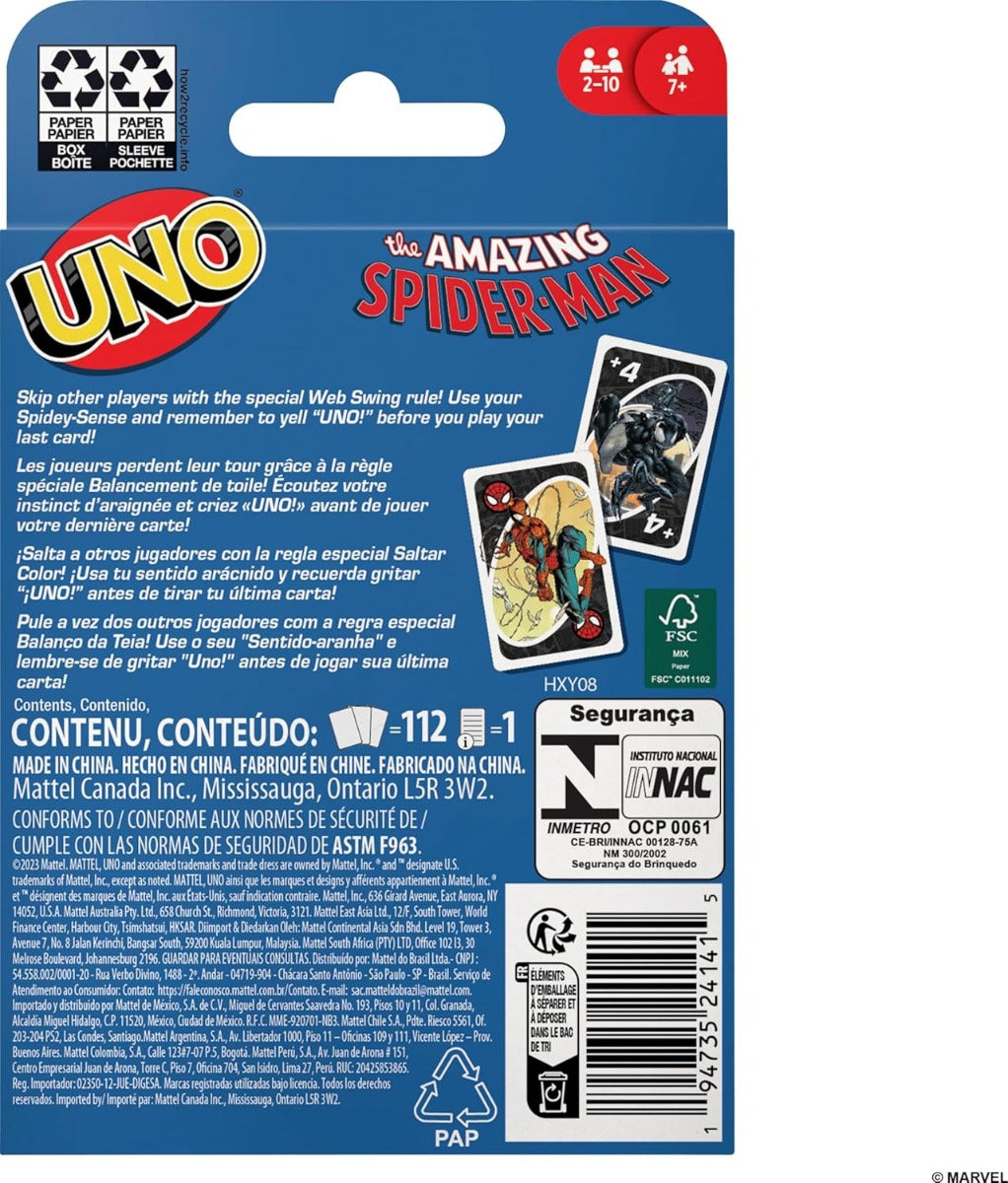 UNO Marvel Spider-Man