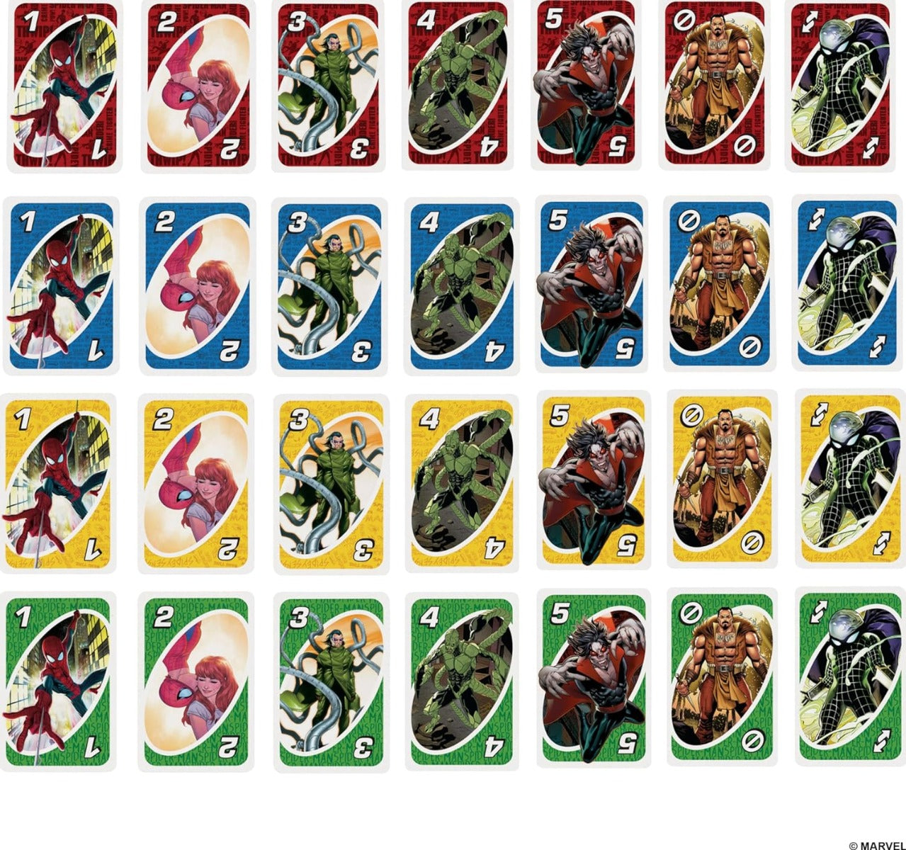 UNO Marvel Spider-Man