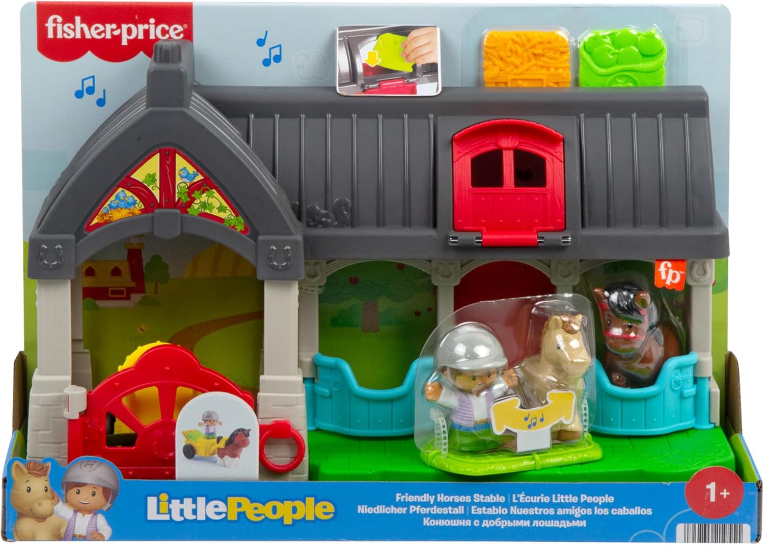 Lp Juguete Para Bebés Establo De Animalitos Hwr84