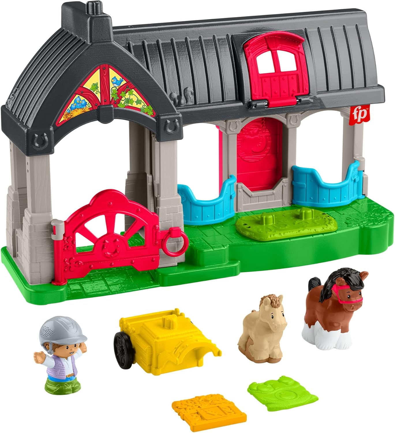 Lp Juguete Para Bebés Establo De Animalitos Hwr84