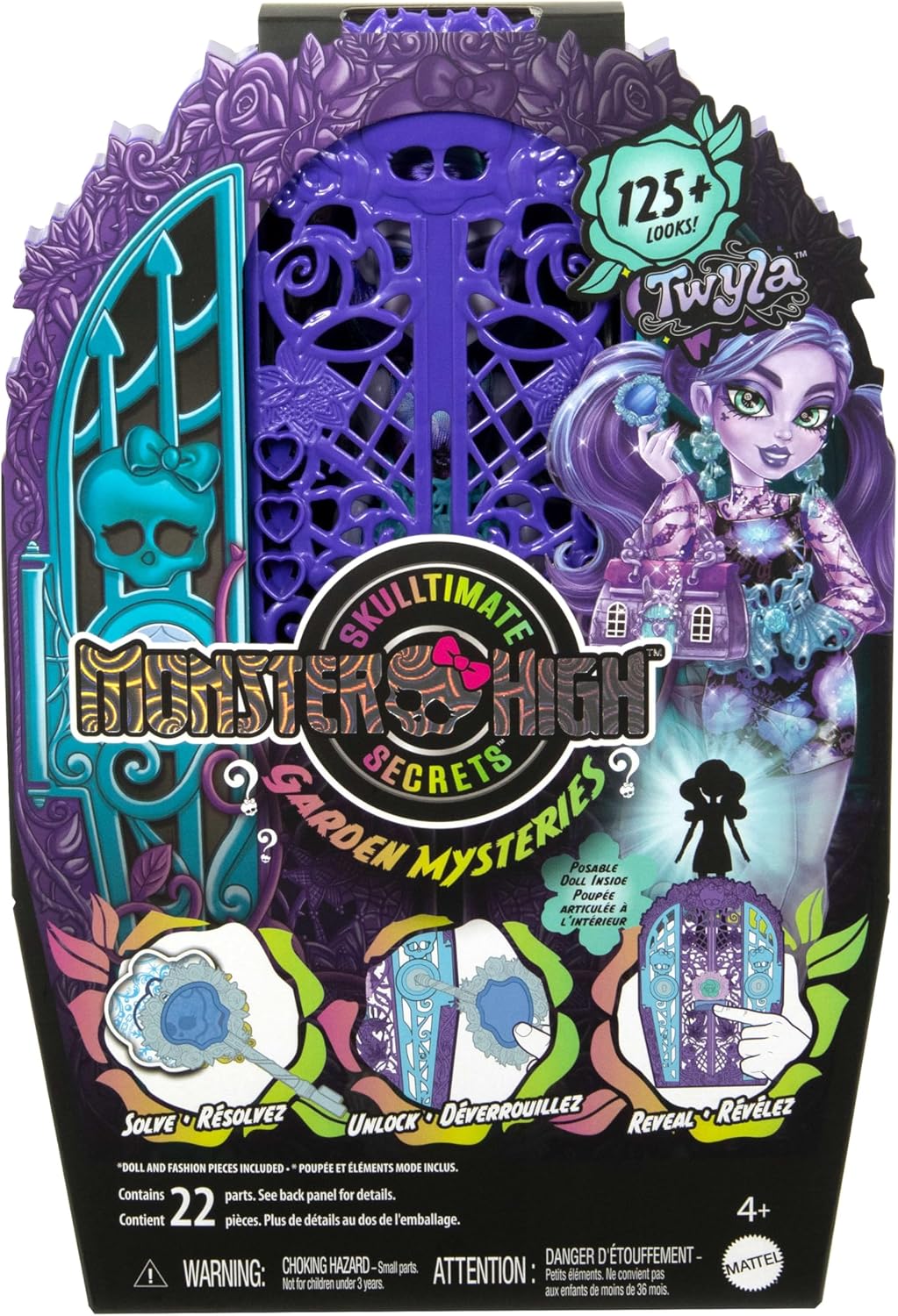 MH MUÑECA SKULLTIMATE SECRETS GARDEN MYSTERIES HYT71