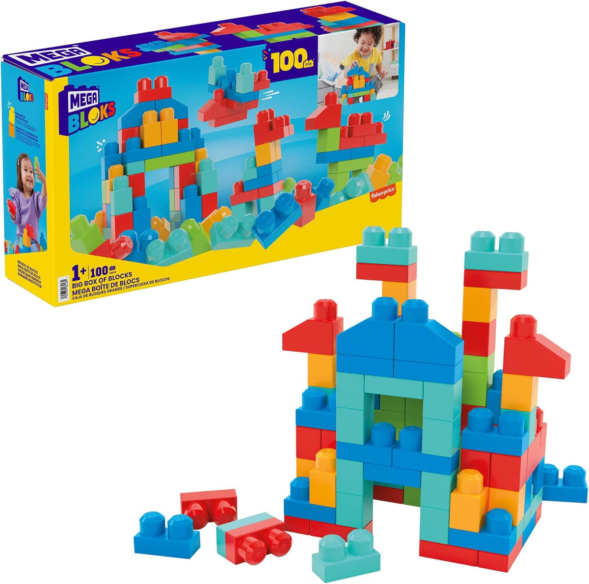 MB CAJA DE BLOQUES 100 PCS HRR52